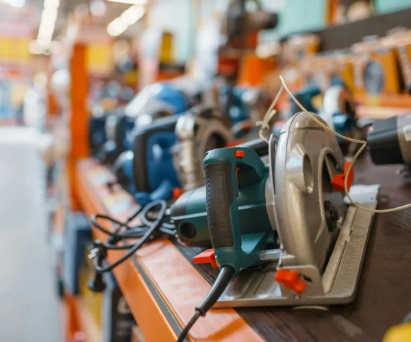 Hardware store assortment, hand circular saws